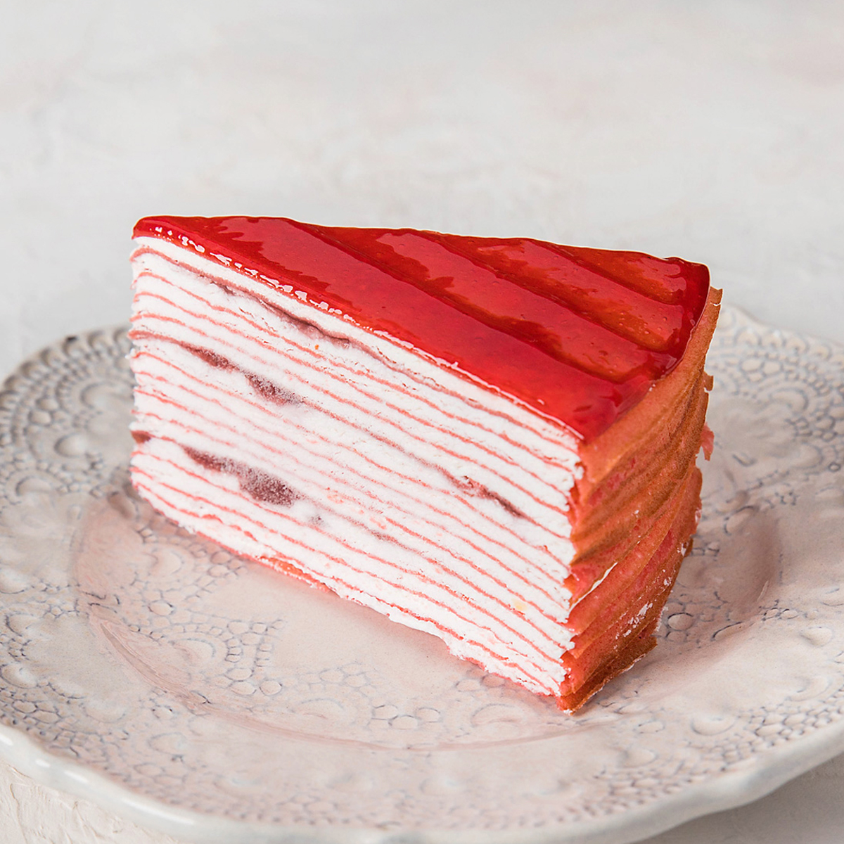 [케익드라마] 크레이프(딸기)