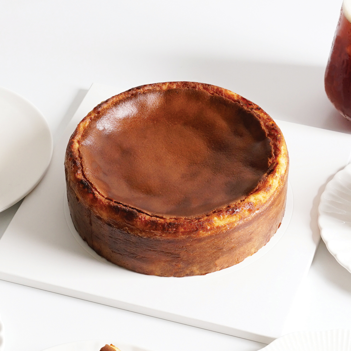 [케익드라마] 바스크치즈케이크 오리지날(1호 홀)