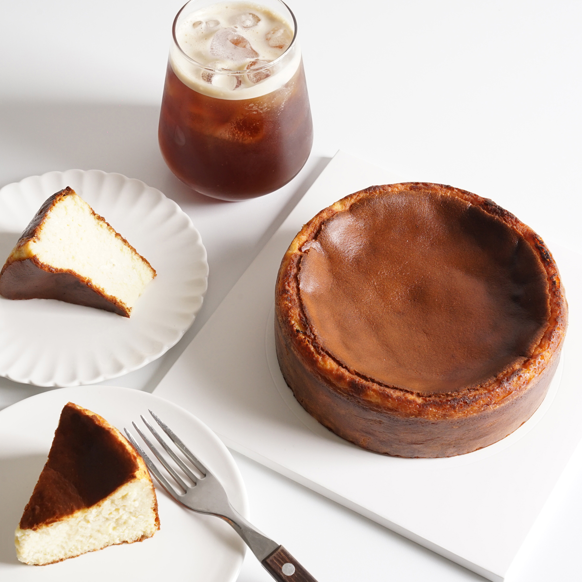 [케익드라마] 바스크치즈케이크 오리지날(1호 홀)