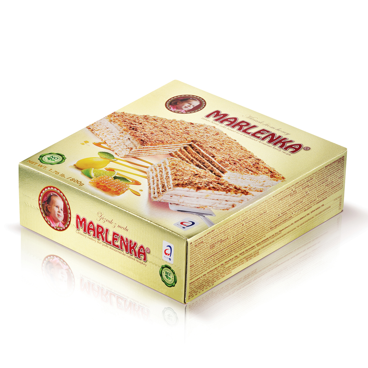 [말렌카] 허니케이크 위드 레몬(800g)